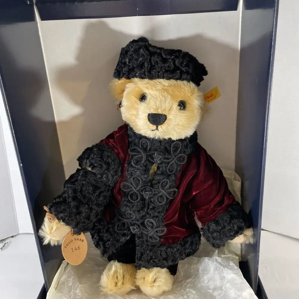 Steiff Polo Ralph Lauren “Russian Girl” Bear 650581 1994 LE 146/1100